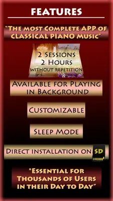 Classical piano relax music android App screenshot 5